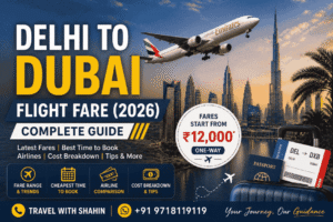delhi to dubai flight fare 2026 complete guide with latest price and booking tips