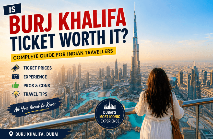 Burj Khalifa Ticket Worth for Indian Travellers
