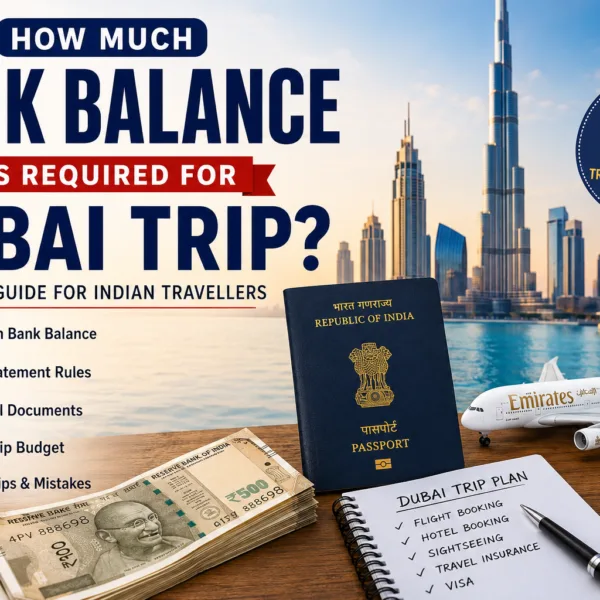 Bank Balance for Dubai Trip