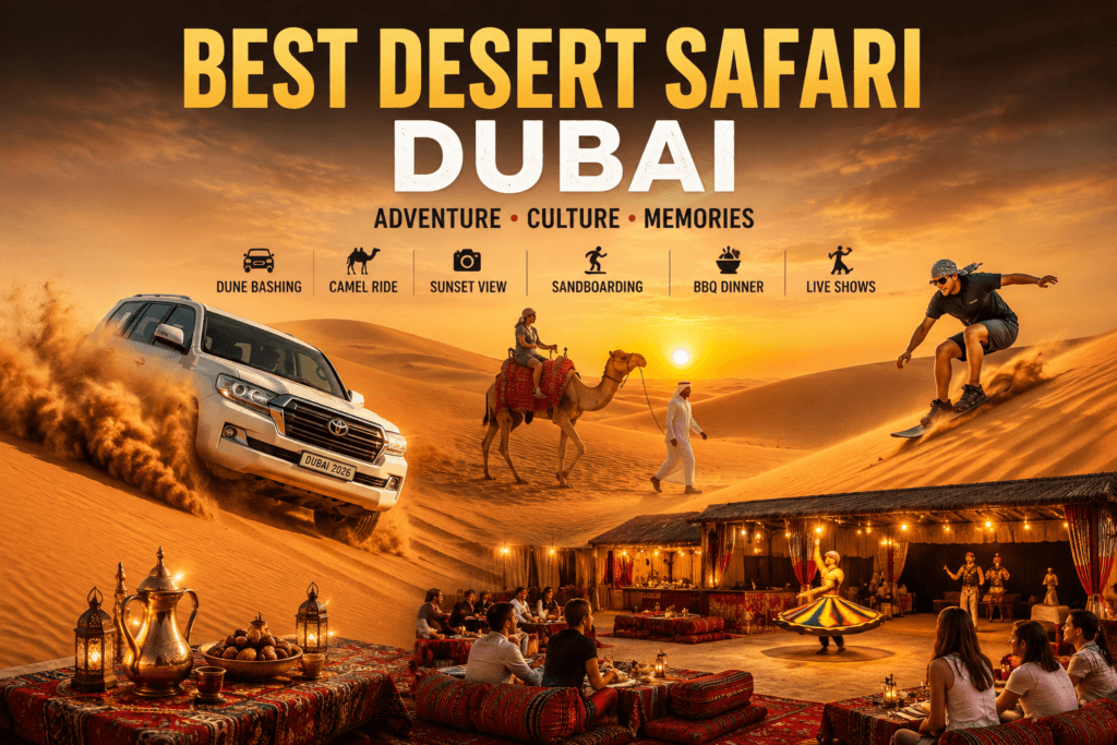 Best Desert Safari Dubai for Indian travellers