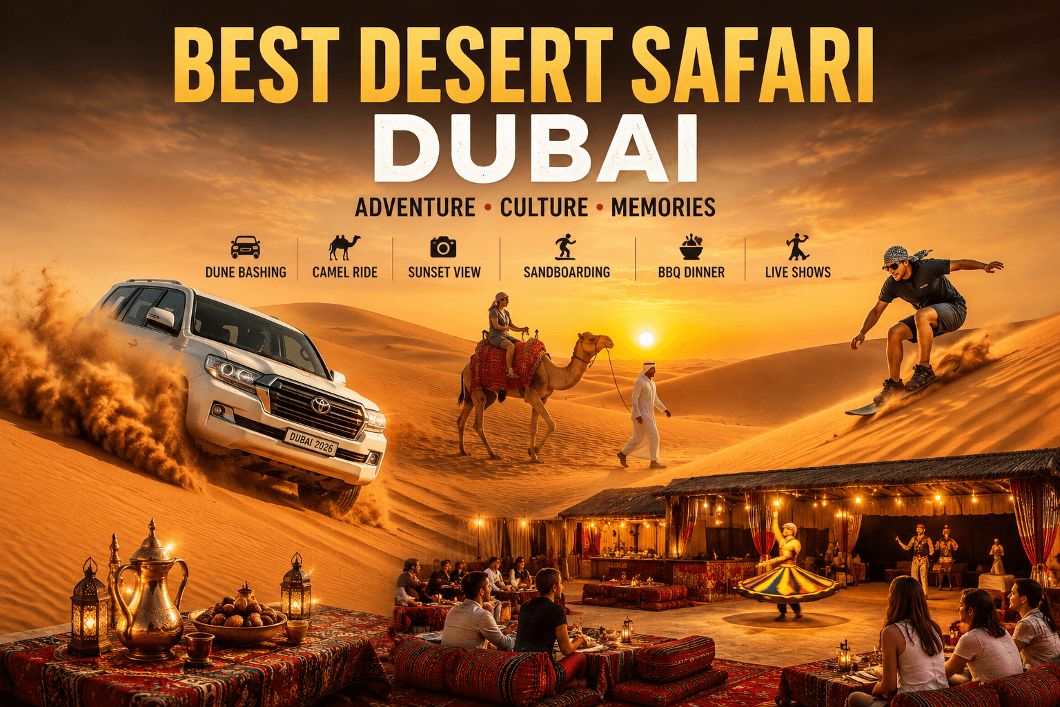 Best Desert Safari Dubai for Indian travellers