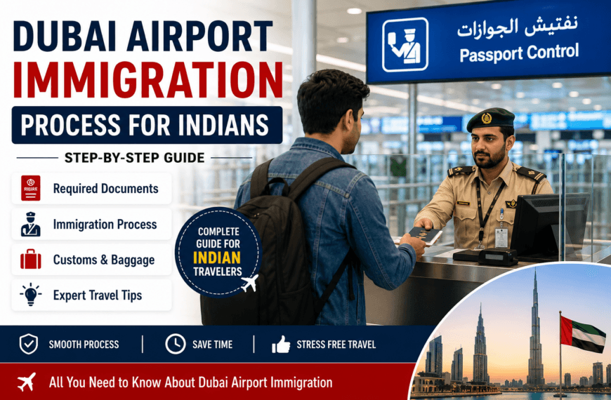 Dubai Airport Immigration Process