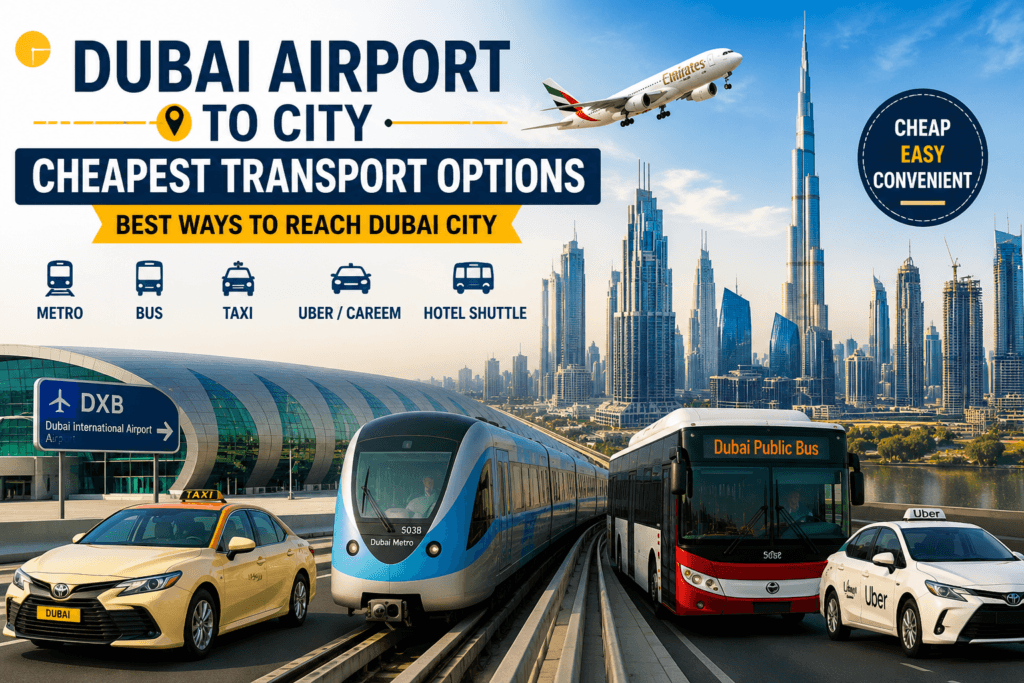 Dubai Airport transport options