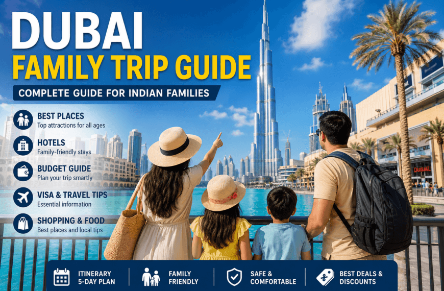 Dubai Family Trip Guide for Indian Families