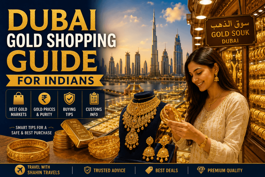 Dubai Gold Shopping Guide for Indians