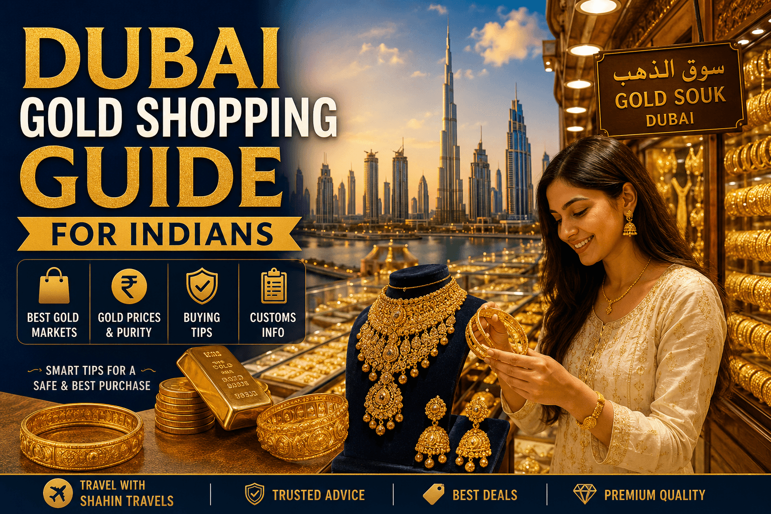 Dubai Gold Shopping Guide for Indians