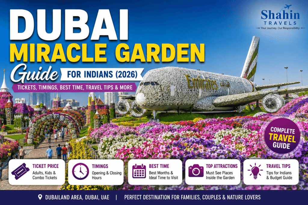 Dubai Miracle Garden Guide for Indians
