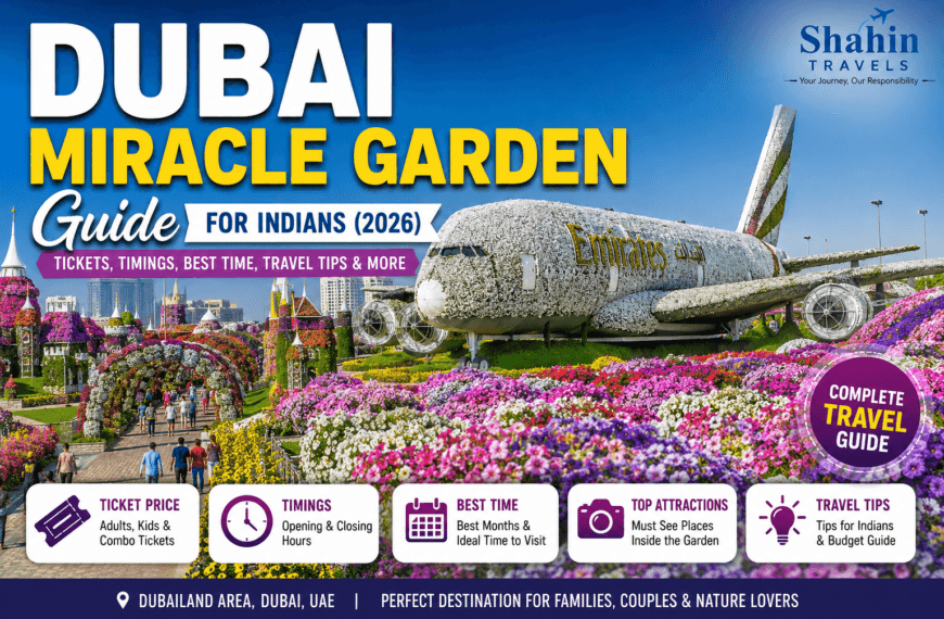 Dubai Miracle Garden Guide for Indians