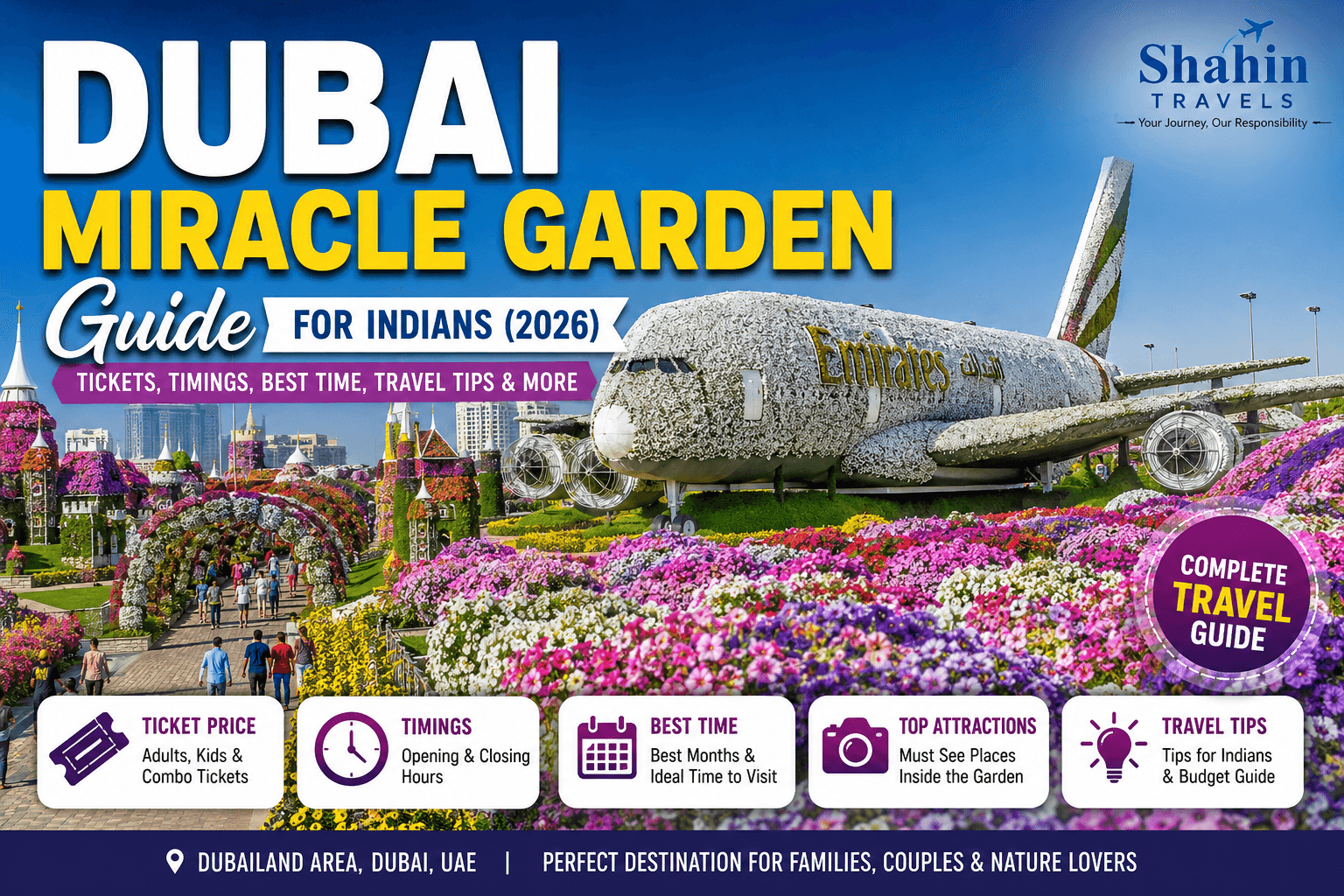 Dubai Miracle Garden Guide for Indians