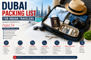 Dubai Packing List for Indian Travelers