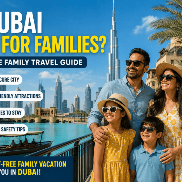 Dubai Safe for Families enjoying a safe and memorable vacation in Dubai