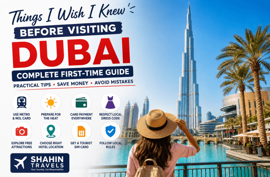 Dubai Travel Experience Tips