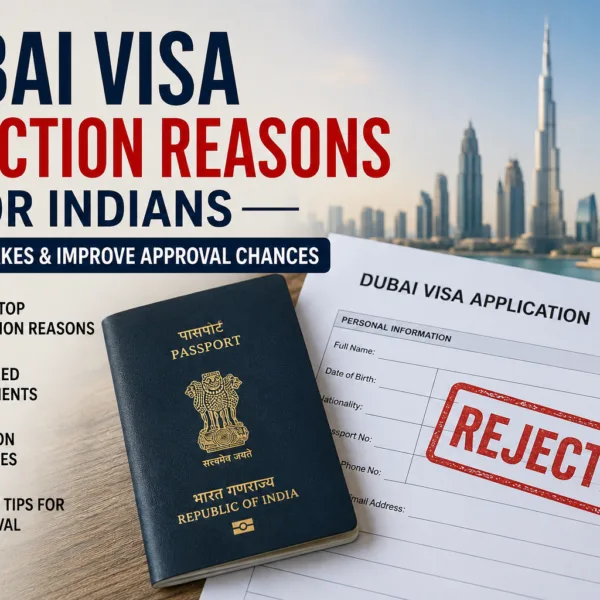 Dubai Visa Rejection Reasons for Indians with expert visa approval tips
