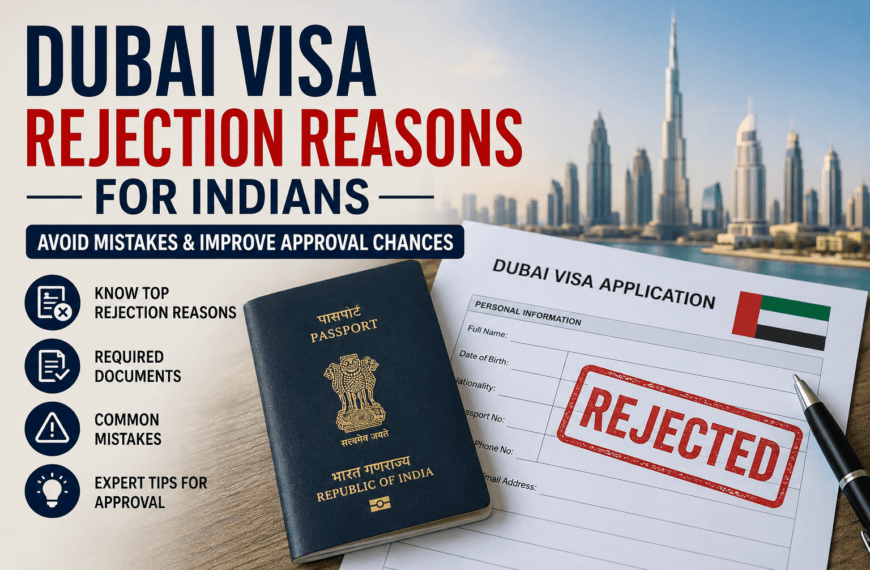 Dubai Visa Rejection Reasons for Indians with expert visa approval tips