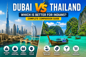 Dubai vs Thailand travel comparison