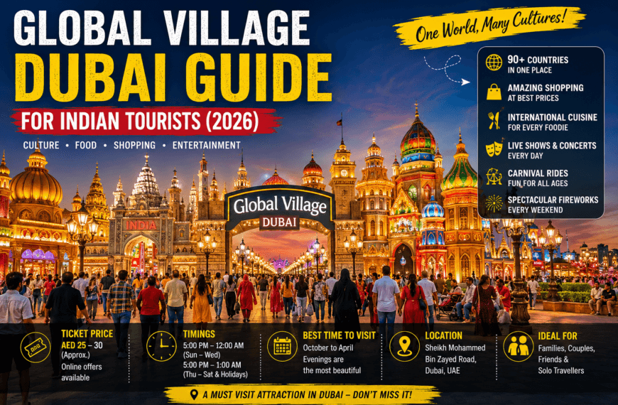 Global Village Dubai Guide for Indian Tourists