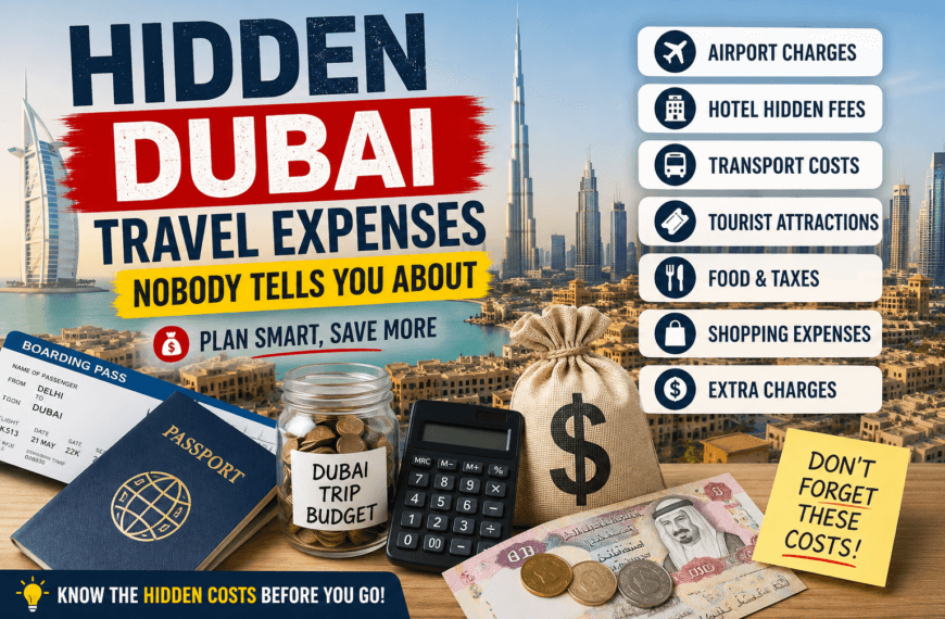 Hidden Dubai Travel Expenses guide