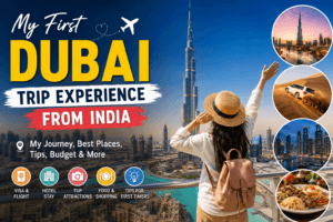 First Dubai Trip Experience from India at Burj Khalifa