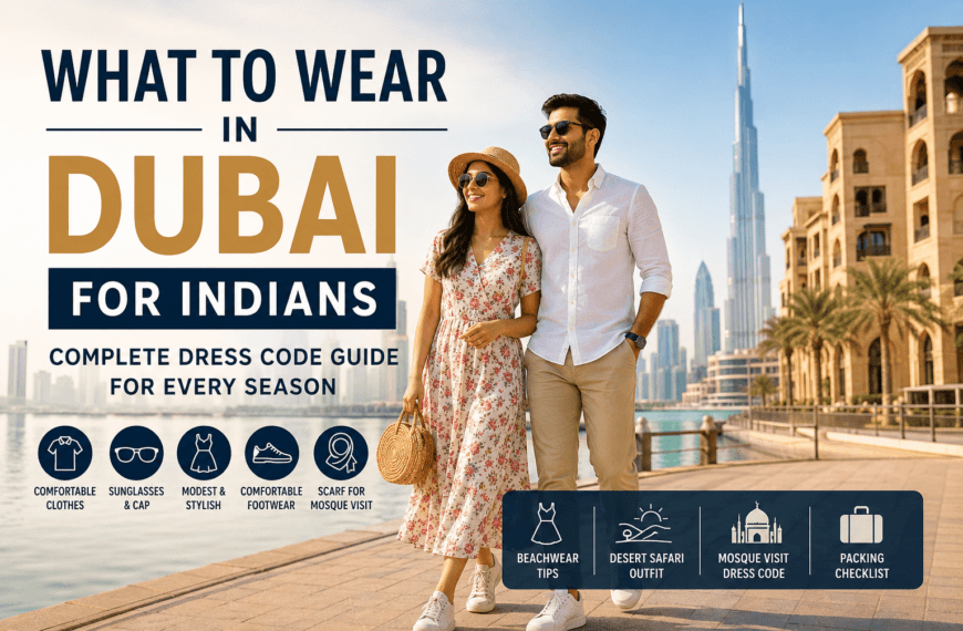 What to Wear in Dubai for Indians